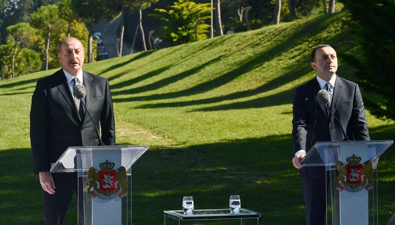 Azerbaijani President: We would be happy to participate in creation of Georgia’s new infrastructure projects