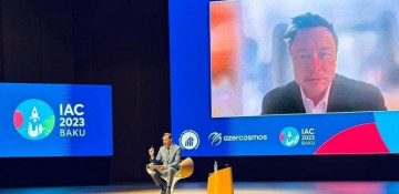 Elon Musk's online speech at International Astronautical Congress in Baku tops 40 million views