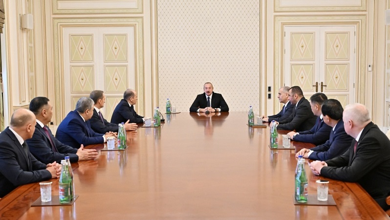 Recent statement by French president that Azerbaijan has problems with international law can only cause laughter - President Ilham Aliyev 