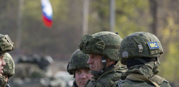 Russian peacekeepers close down another post in Azerbaijan's Garabagh