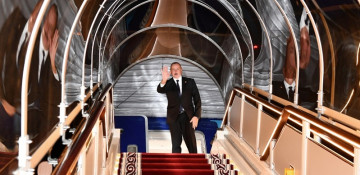 President Ilham Aliyev concludes his visit to Kyrgyzstan