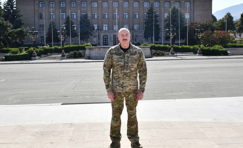 Azerbaijani President: Three clowns who call themselves “president” are waiting for their deserved punishment today 