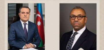Azerbaijani FM, British Secretary of State for Foreign, Commonwealth and Development Affairs mull regional situation