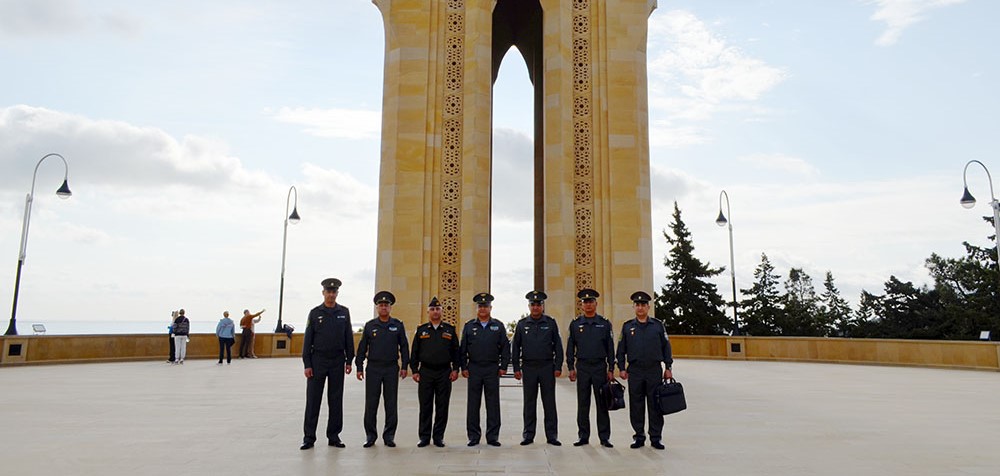 Delegation of Uzbekistan Defense Ministry visits Azerbaijan (PHOTO)