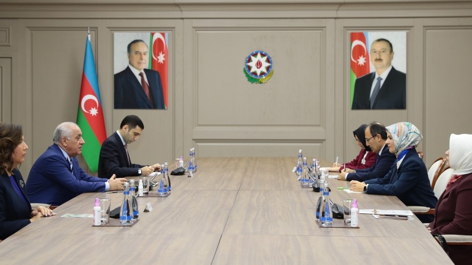 Azerbaijani PM meets with Turkish Minister of Family and Social Services