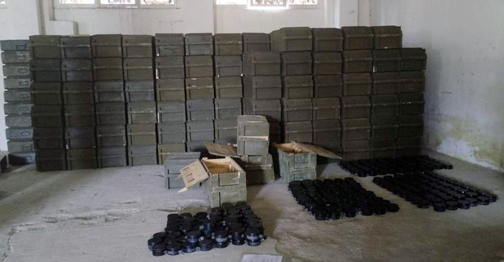 Azerbaijan detects large number of mines, improvised explosive devices in Karabakh 