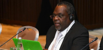 Countries colonized by France unable to maintain their independence - Polynesia's representative