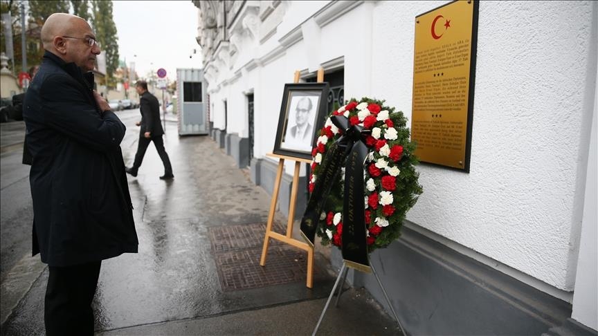Türkiye remembers ambassador killed by Armenian terrorists in Vienna