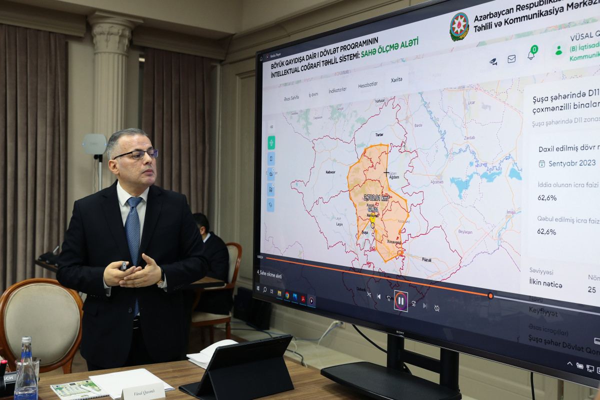 Azerbaijan launches e-portal on return plan to liberated territories