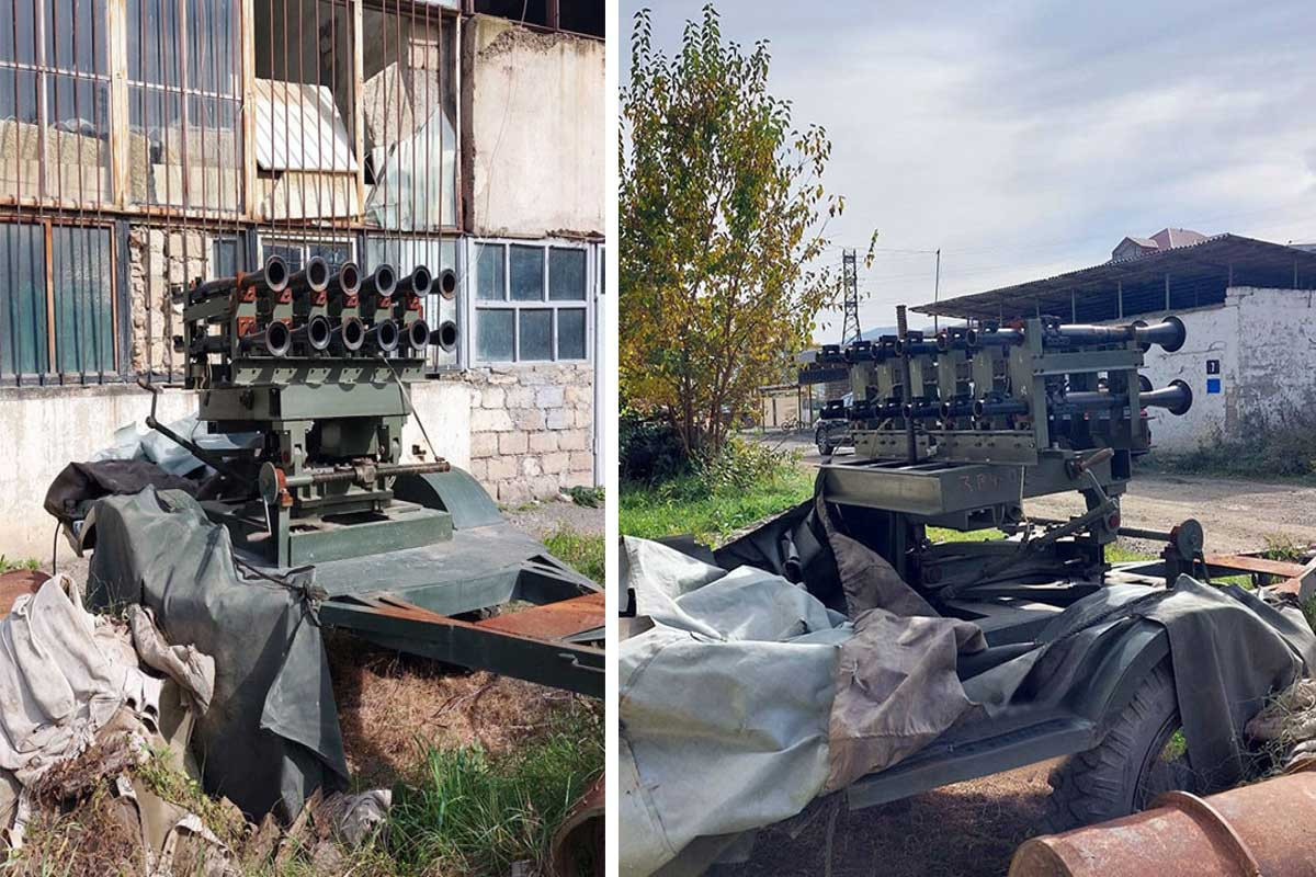 Workshop for making improvised explosives detected in Azerbaijan’s Karabakh: Defense Ministry (VIDEO)