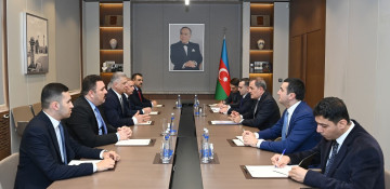 Azerbaijani FM meets with delegation of Iraqi Parliament