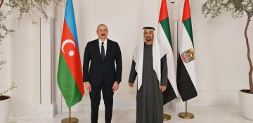 President Ilham Aliyev makes call to UAE President