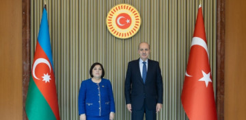 Azerbaijani parliament speaker congratulates Turkish counterpart on Republic Day