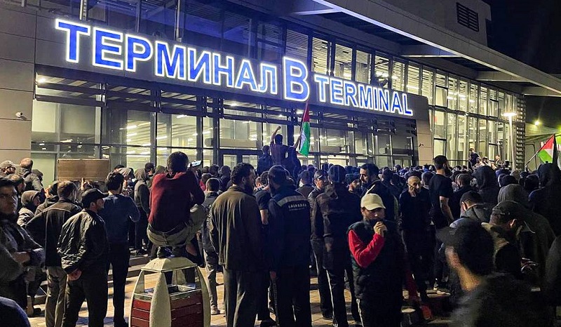 More than 20 people injured in incident at Russia’s Makhachkala airport