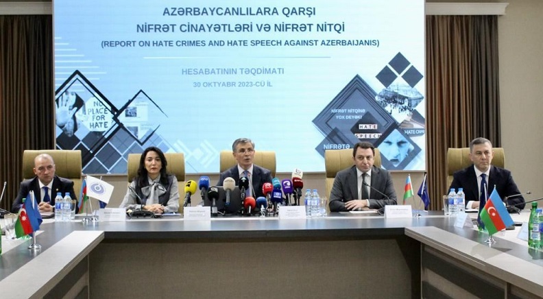 Baku hosts presentation of report on hate crimes against Azerbaijanis