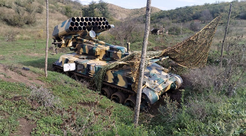 Azerbaijan detects fire artillery installations of illegal Armenian armed groups in Karabakh 