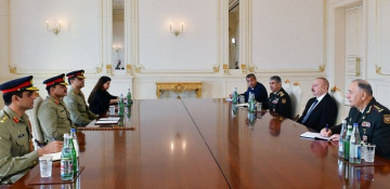 President Ilham Aliyev receives Chief of Pakıstan’s Army Staff