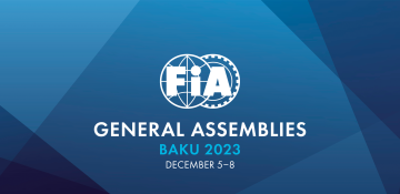 FIA Prize-Giving Ceremony will be held in Baku for first time ever