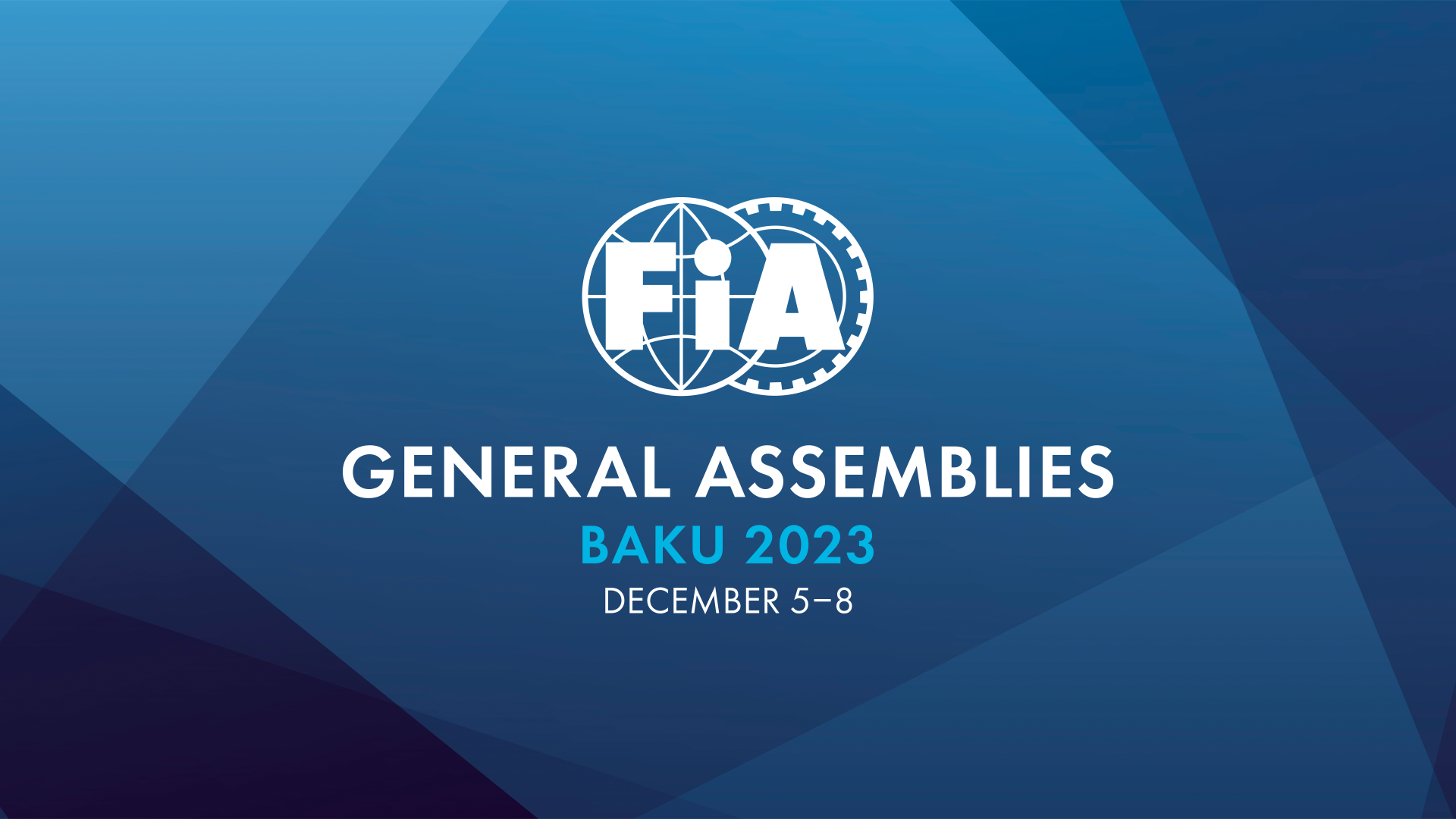 FIA Prize-Giving Ceremony will be held in Baku for first time ever