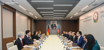  Expanded meeting of Azerbaijani, German FMs held in Baku 