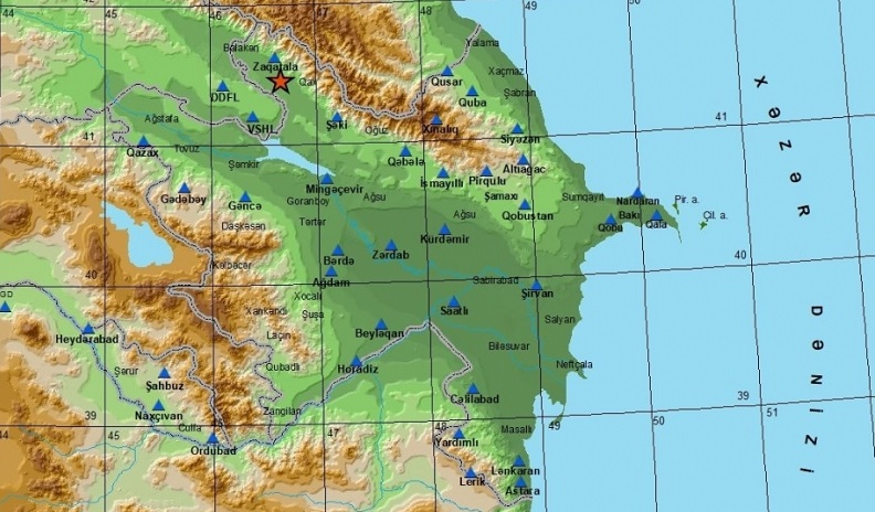 Magnitude 3.2 earthquake hits Azerbaijan’s Zagatala