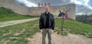  First Vice-President Mehriban Aliyeva shared photos from Shusha (PHOTO) 