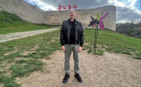  First Vice-President Mehriban Aliyeva shared photos from Shusha (PHOTO) 