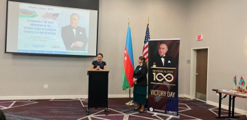 Heydar Aliyev’s centenary and Victory Day marked in Huston, Texas