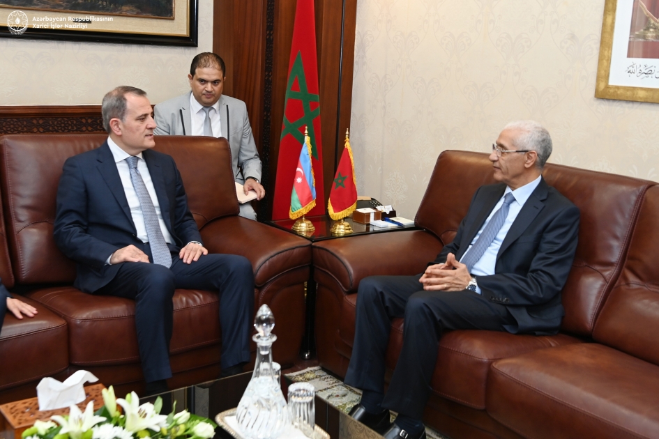Azerbaijani FM meets with President of Moroccan House of Representatives