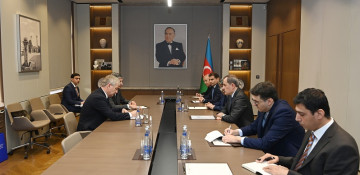 Azerbaijani foreign minister receives Eurasian Patent Office president