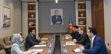 Azerbaijani FM meets with the newly appointed ambassador of Malaysia