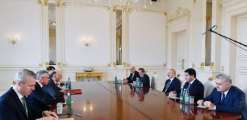 President Ilham Aliyev receives UK Parliamentary Under Secretary of State, Minister of State for Europe and North America
