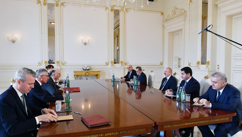 President Ilham Aliyev receives UK Parliamentary Under Secretary of State, Minister of State for Europe and North America