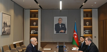 Azerbaijani FM, GUAM Sec-Gen discuss issues on agenda
