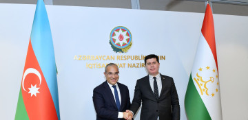 Azerbaijan, Tajikistan mull expansion of trade and economic relations