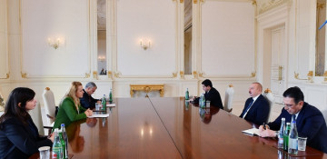 President Ilham Aliyev receives Executive Secretary of UN Economic Commission for Europe