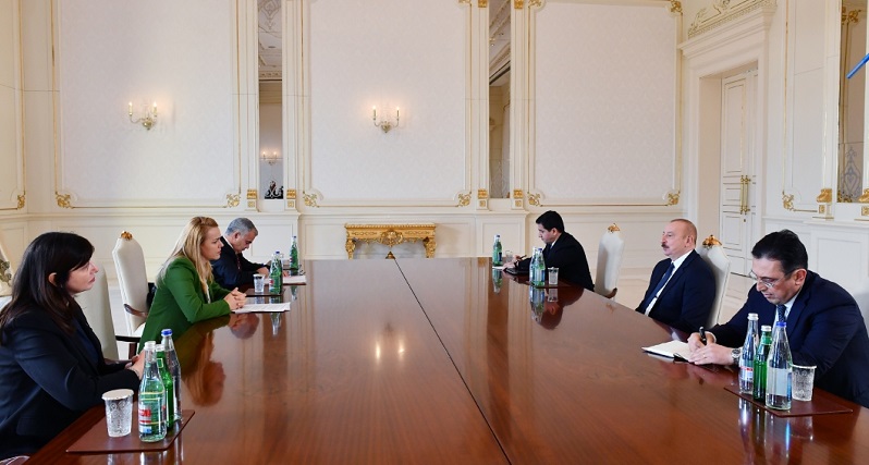 President Ilham Aliyev receives Executive Secretary of UN Economic Commission for Europe