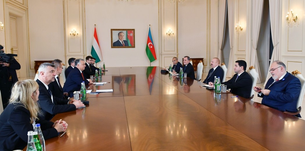 President Ilham Aliyev met with Prime Minister of Hungary (UPDATED)
