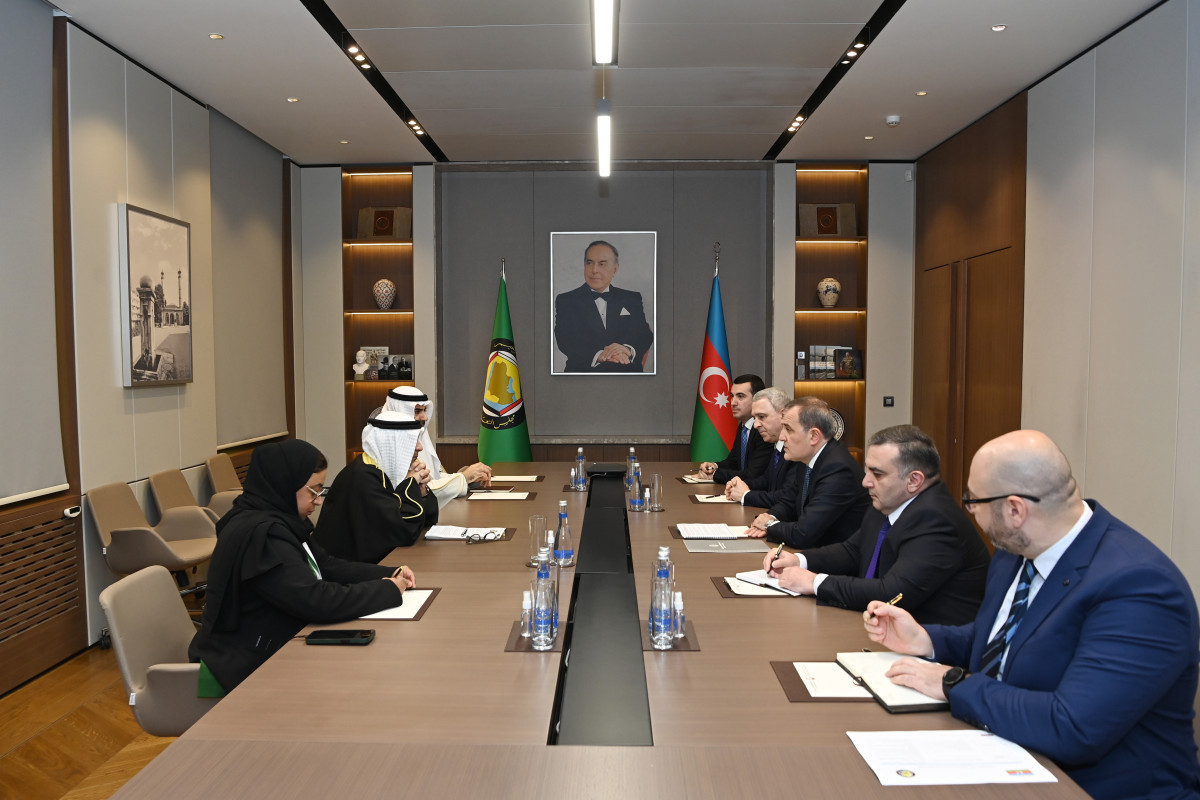 Azerbaijani Foreign Minister met with Secretary-General of Gulf Cooperation Council