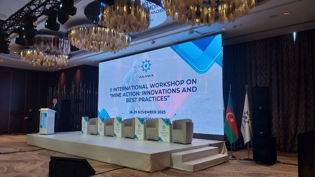Baku hosts international workshop on Mine action: innovations and best practices