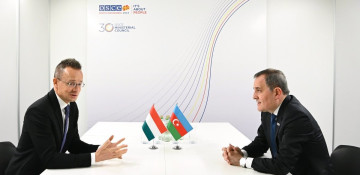 Foreign ministers of Azerbaijan and Hungary meet