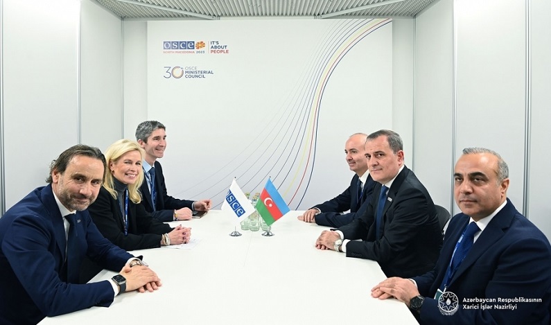 Azerbaijani FM, OSCE PA president discuss Baku-Yerevan normalization process