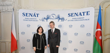 Azerbaijani Parliament speaker briefs Czech Senate's chair on regional situation