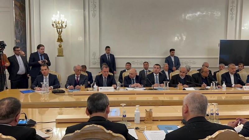 Azerbaijan’s foreign minister attends ministerial meeting of Caspian littoral states in Moscow