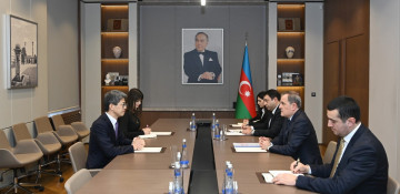 Azerbaijani FM receives Japanese Ambassador upon the termination of his diplomatic tenure