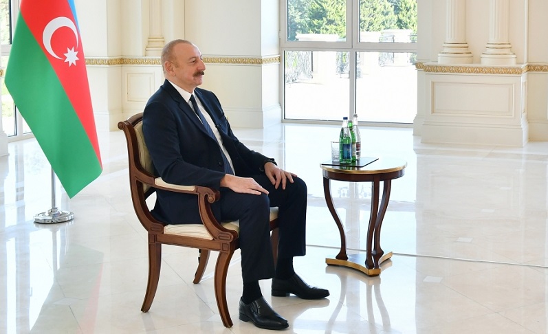 President Ilham Aliyev: I don't see now any serious obstacle to sign a peace agreement from a logical point of view