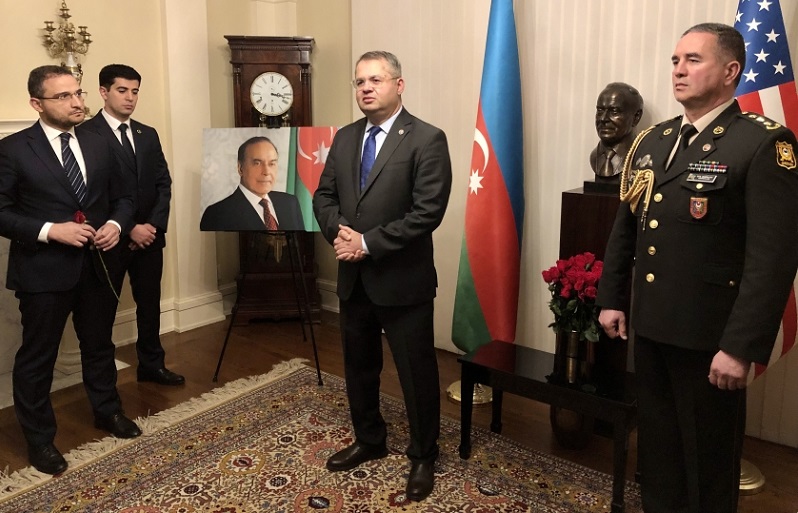 Memory of Azerbaijan’s National Leader Heydar Aliyev honored in Washington
