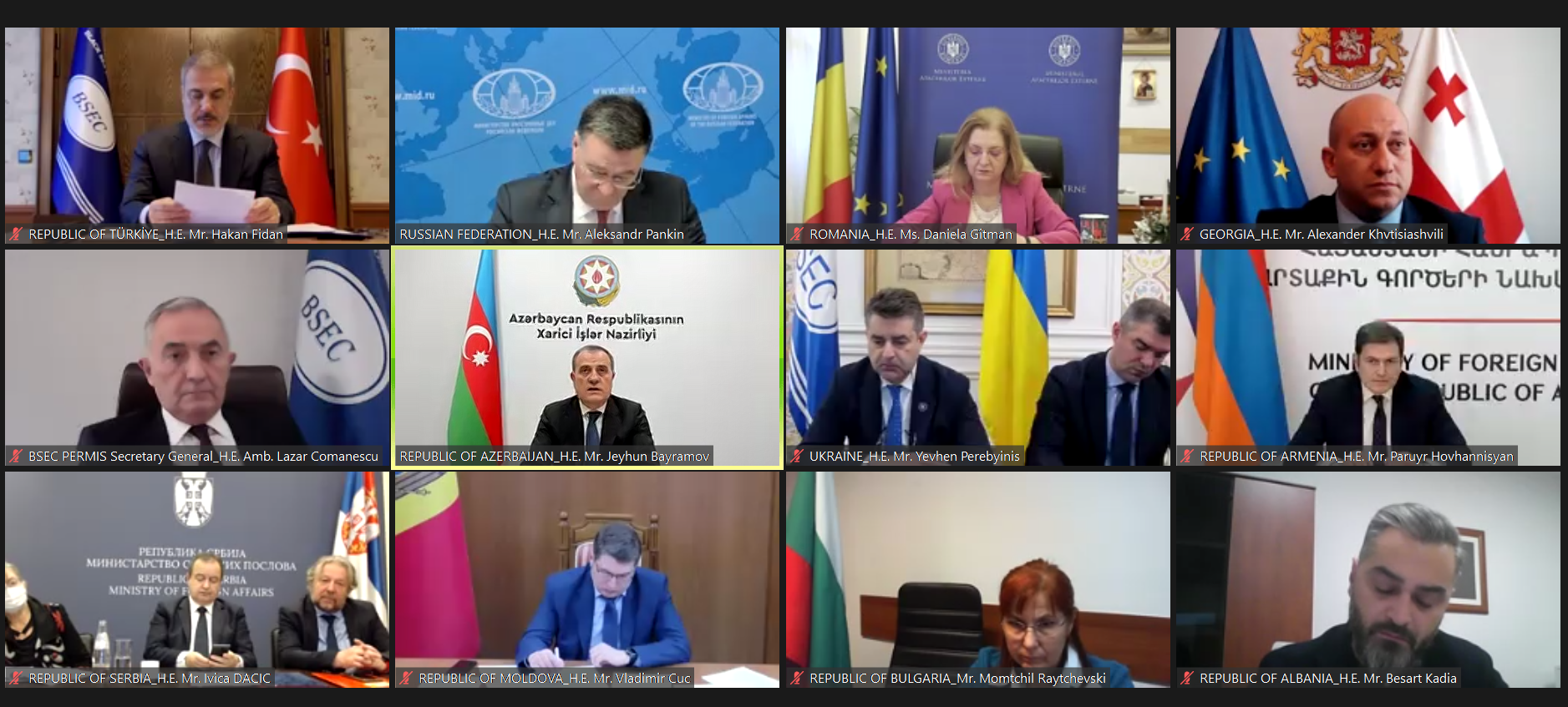 Favorable conditions for peace-building emerge in S. Caucasus: Azerbaijani FM