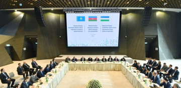 Azerbaijan, Kazakhstan, Uzbekistan adopt Joint Communiqué on export of “green” energy