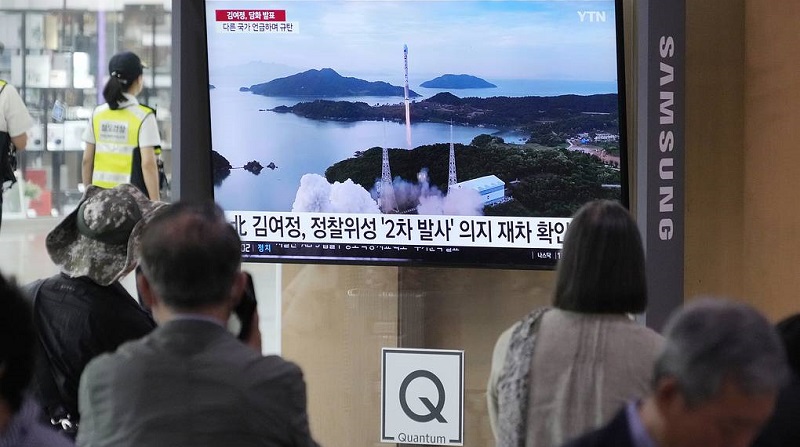 North Korea launches presumably ballistic missile